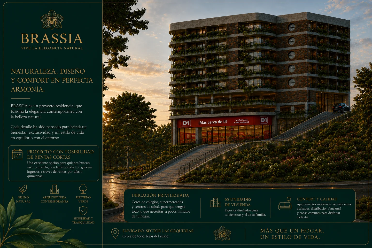 Brassia render oportunidad inversión Envigado