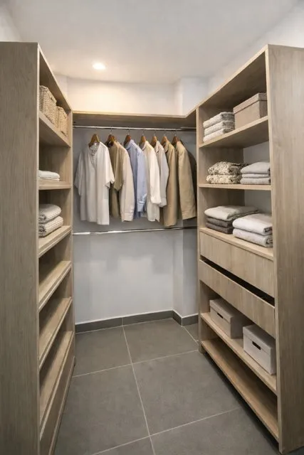 Walk-in closet apartamento El Rubí Envigado