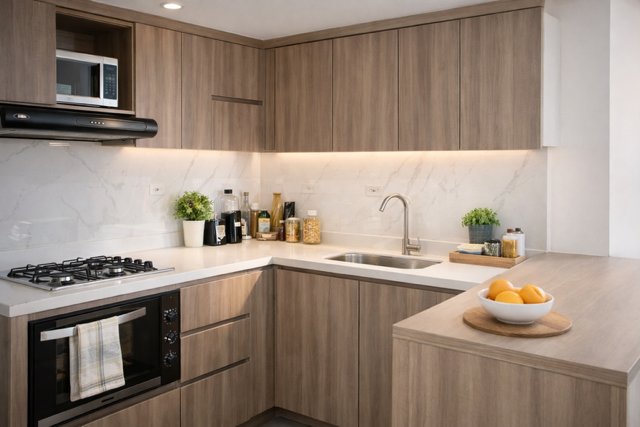 Cocina integral apartamento El Rubí