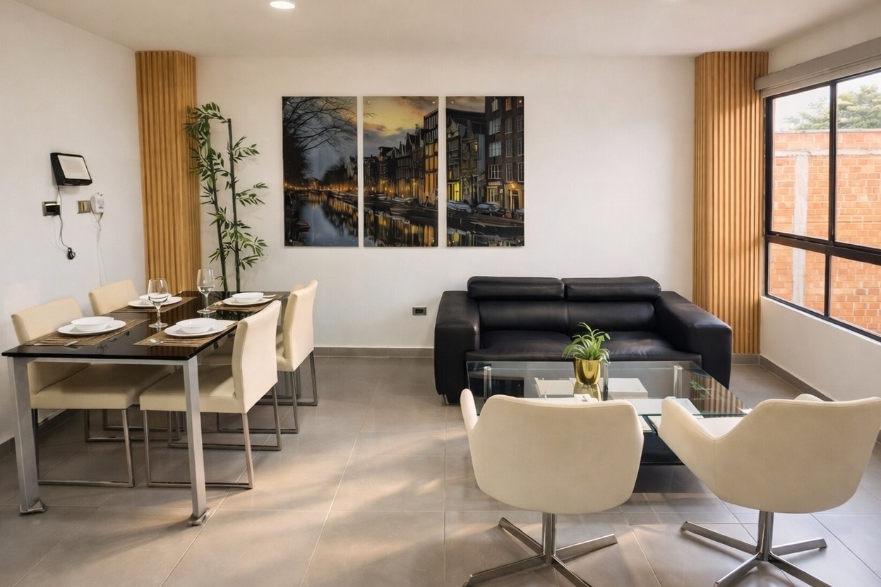 Sala comedor apartamento El Rubí Envigado