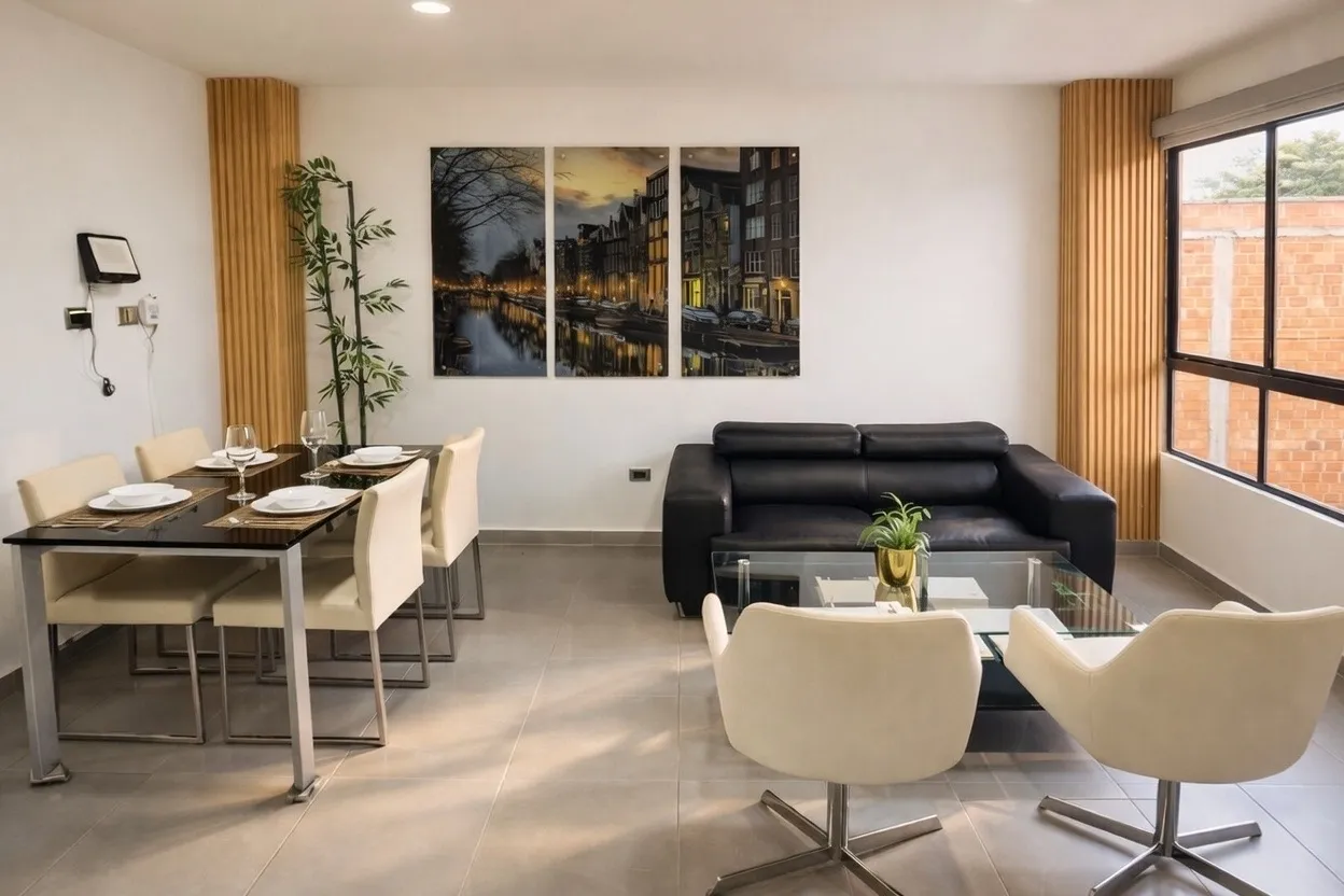 Apartment interior Edificio El Rubí Envigado Colombia — Inversiones OTA foreign investment